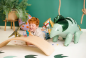 Preview: Stehender Folienballon - Dinosaurier: Triceratops - 101 x 60.5cm